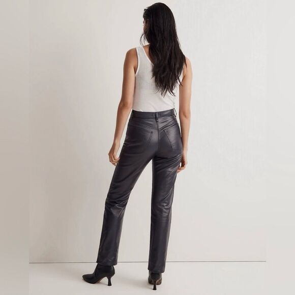 Madewell '90s Straight Jean in Midnight Blue Foil Size 23 NWT - Picture 1 of 10